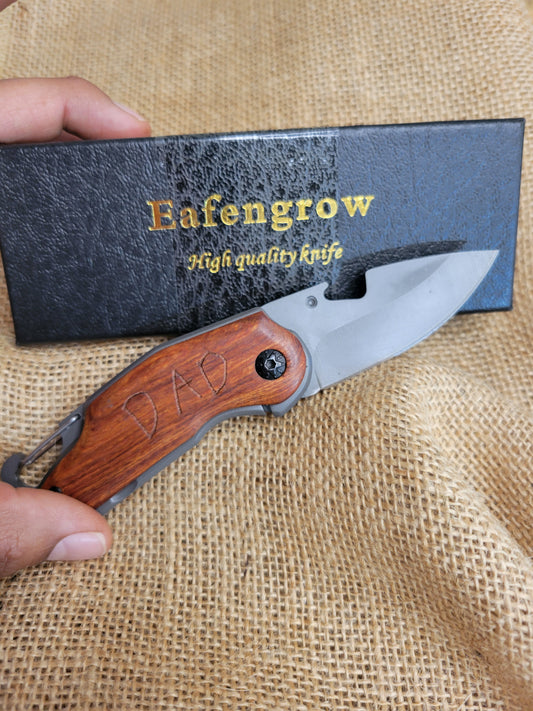 Engraved Pocket Knife