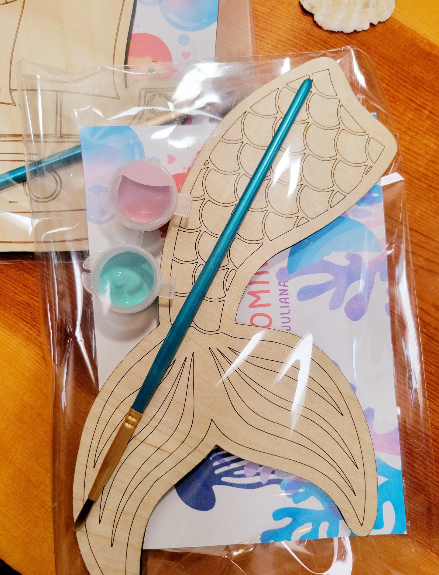 Mermaid Tail Paint Kit