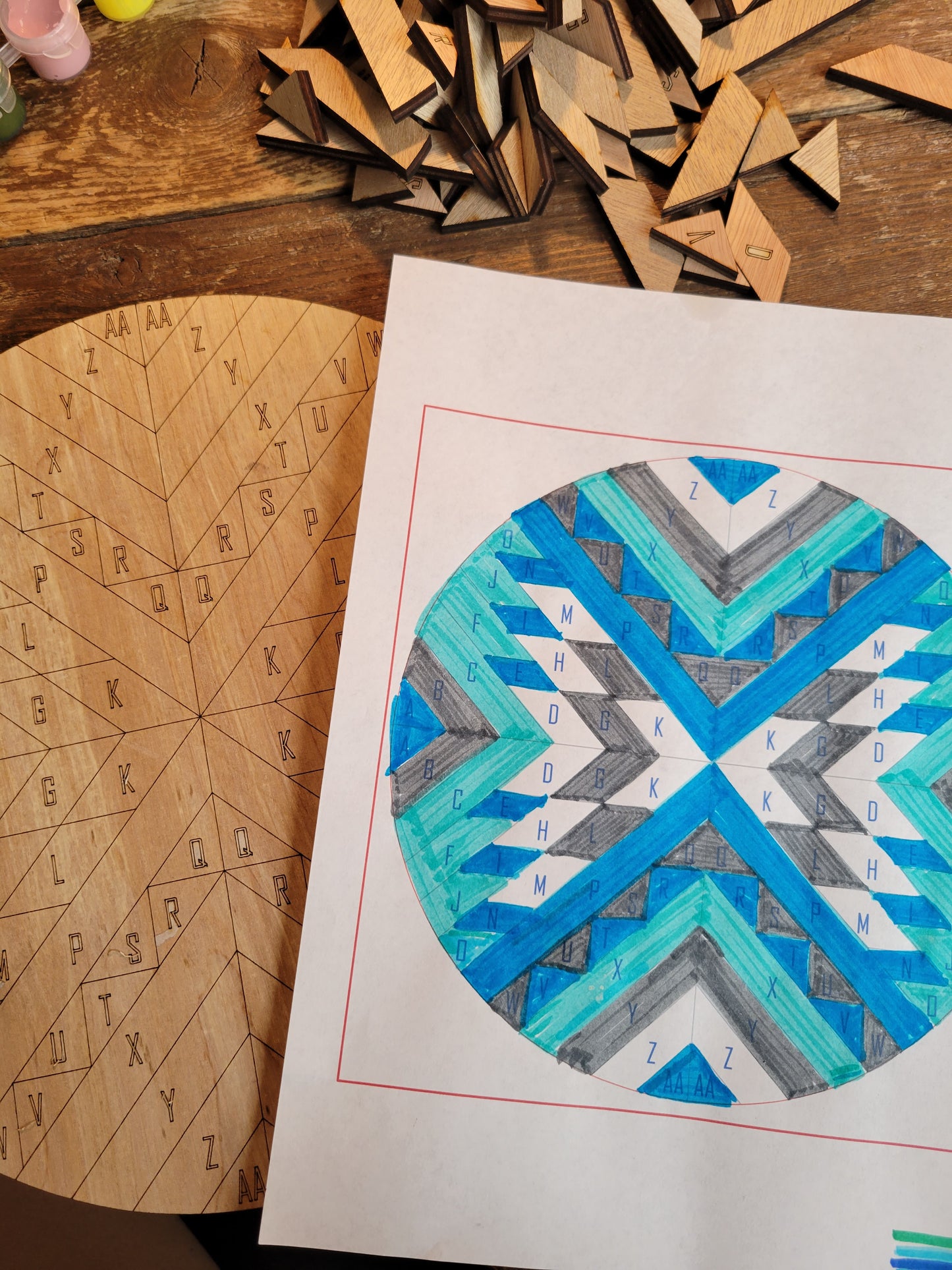 Round Barn Quilt