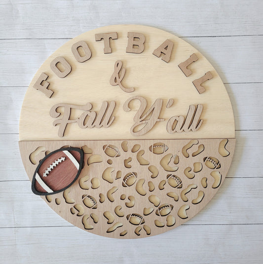 Football & Fall Door Hanger