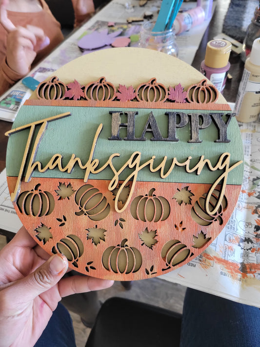 Happy Thanksgiving Sign