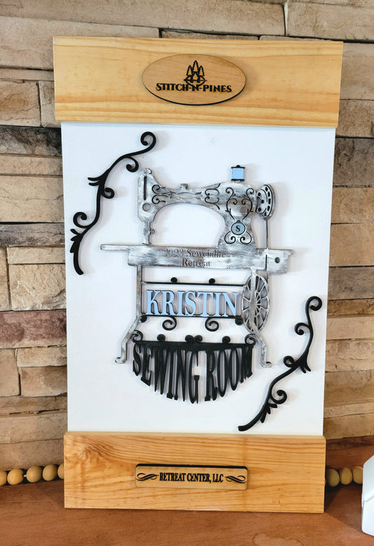 Custom Sewing Sign