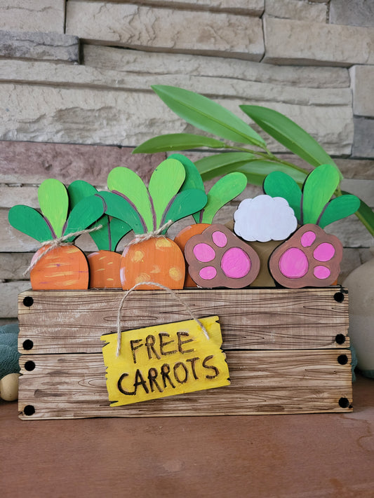 Free Carrots with Bunny