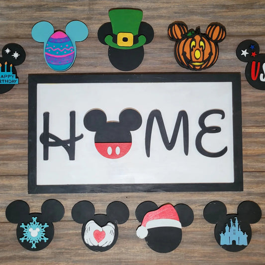 Mickey Interchangeable Sign